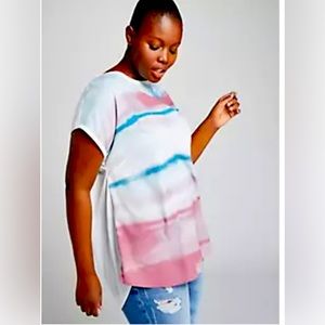 Lane Bryant short sleeved watercolor tee - Size 22/24